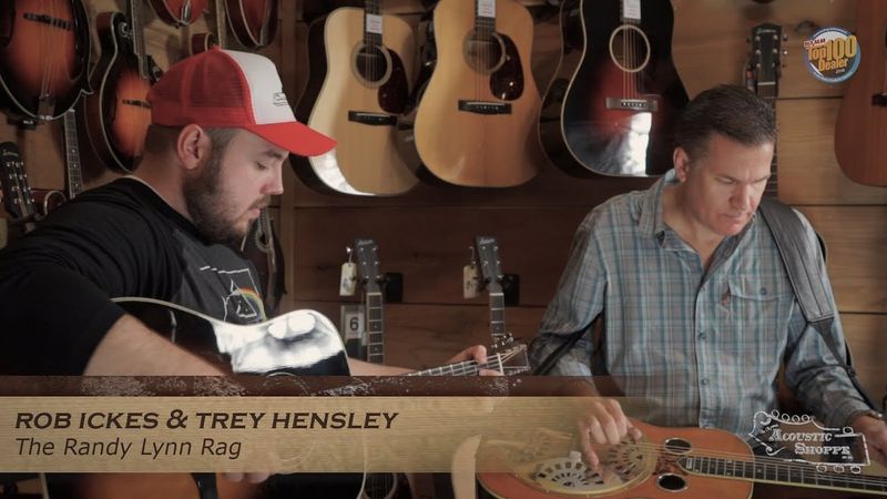Video thumbnail: Rob Ickes and Trey Hensley playing The Randy Lynn Rag